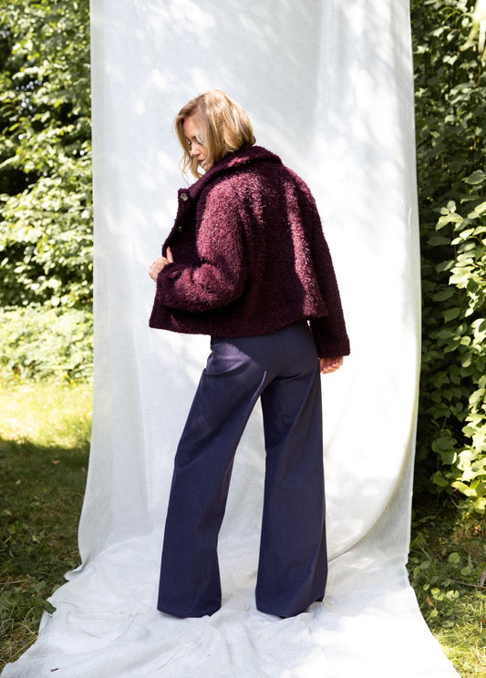 Senna Fancy Teddy | Bordeaux