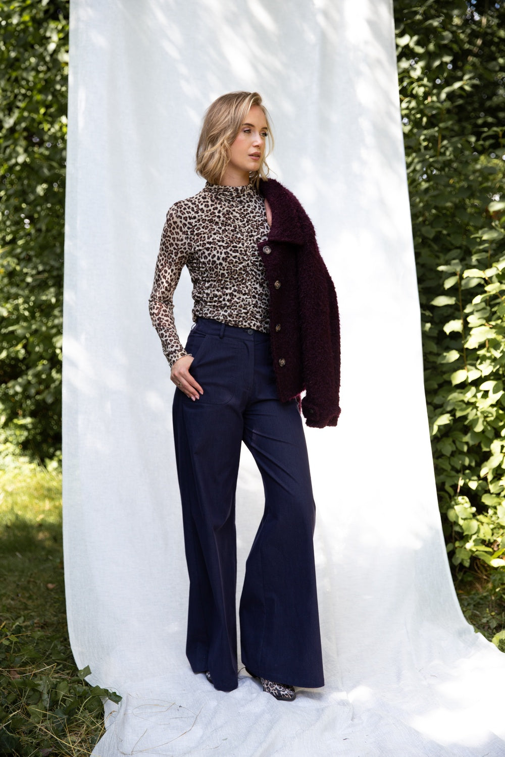 Senna Fancy Teddy | Bordeaux
