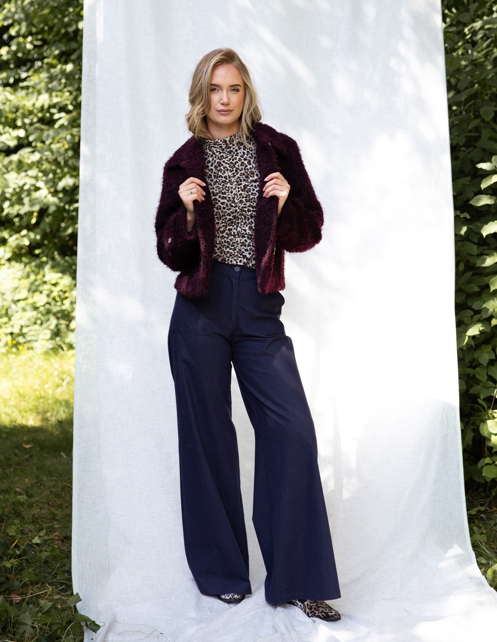 Senna Fancy Teddy | Bordeaux