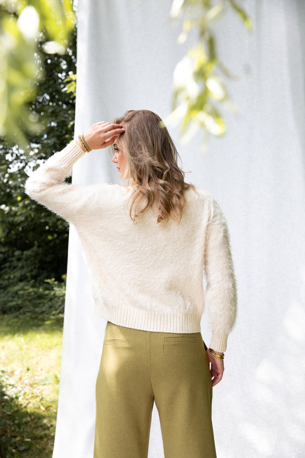 Hairy Feather Cable | Off White