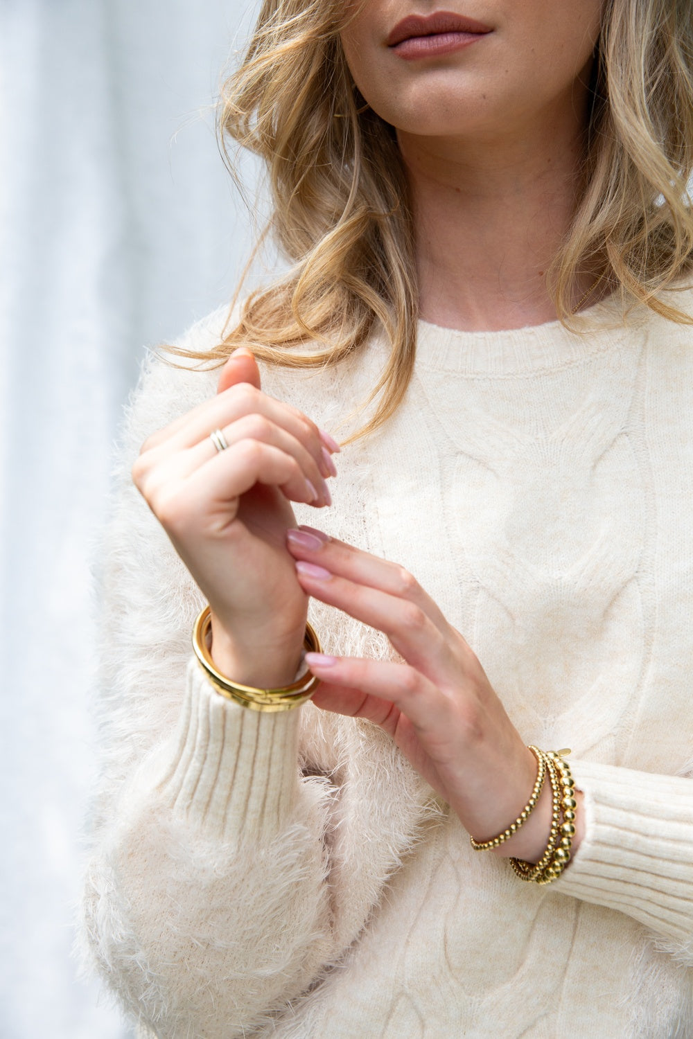 Hairy Feather Cable | Off White
