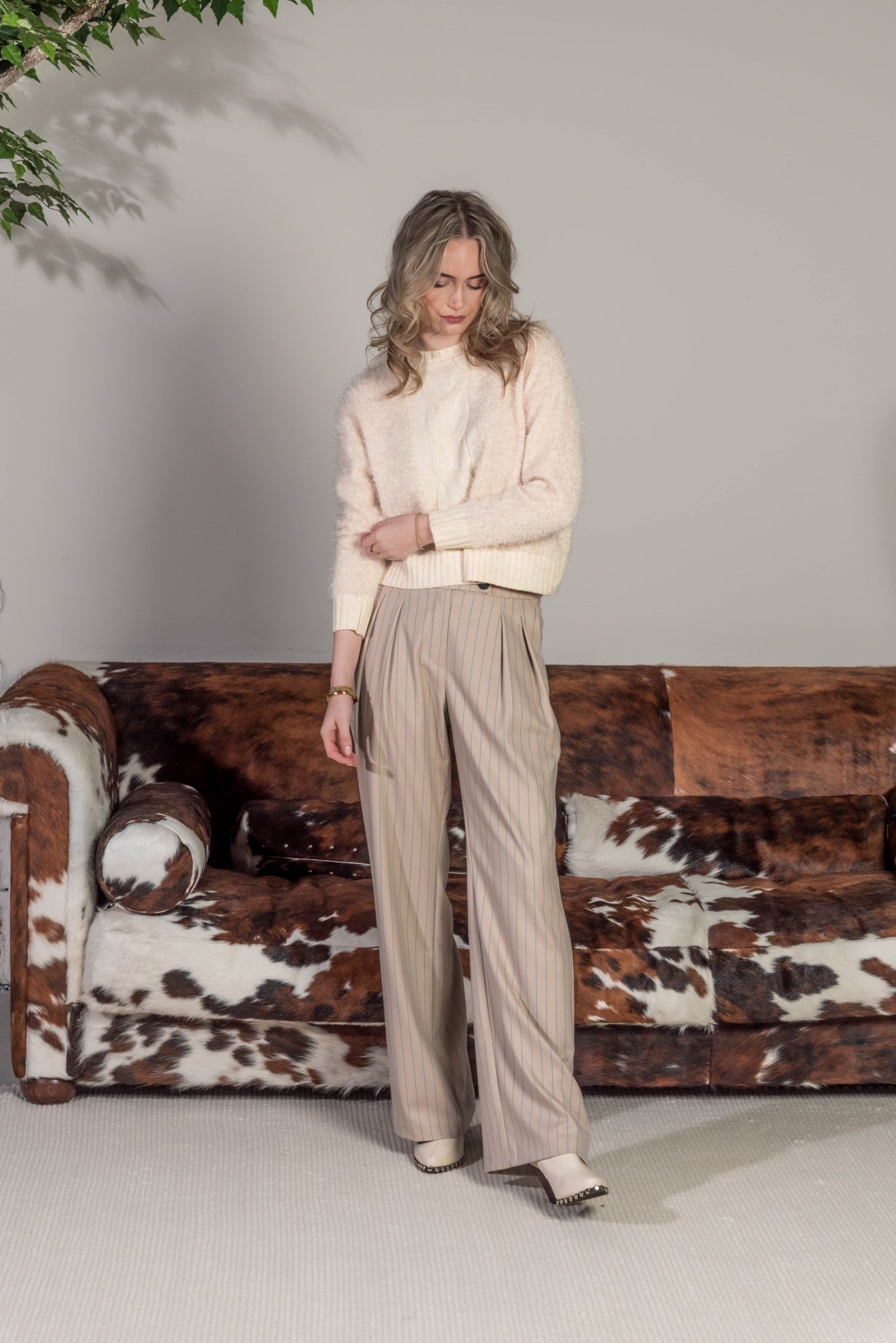 Hairy Feather Cable | Off White