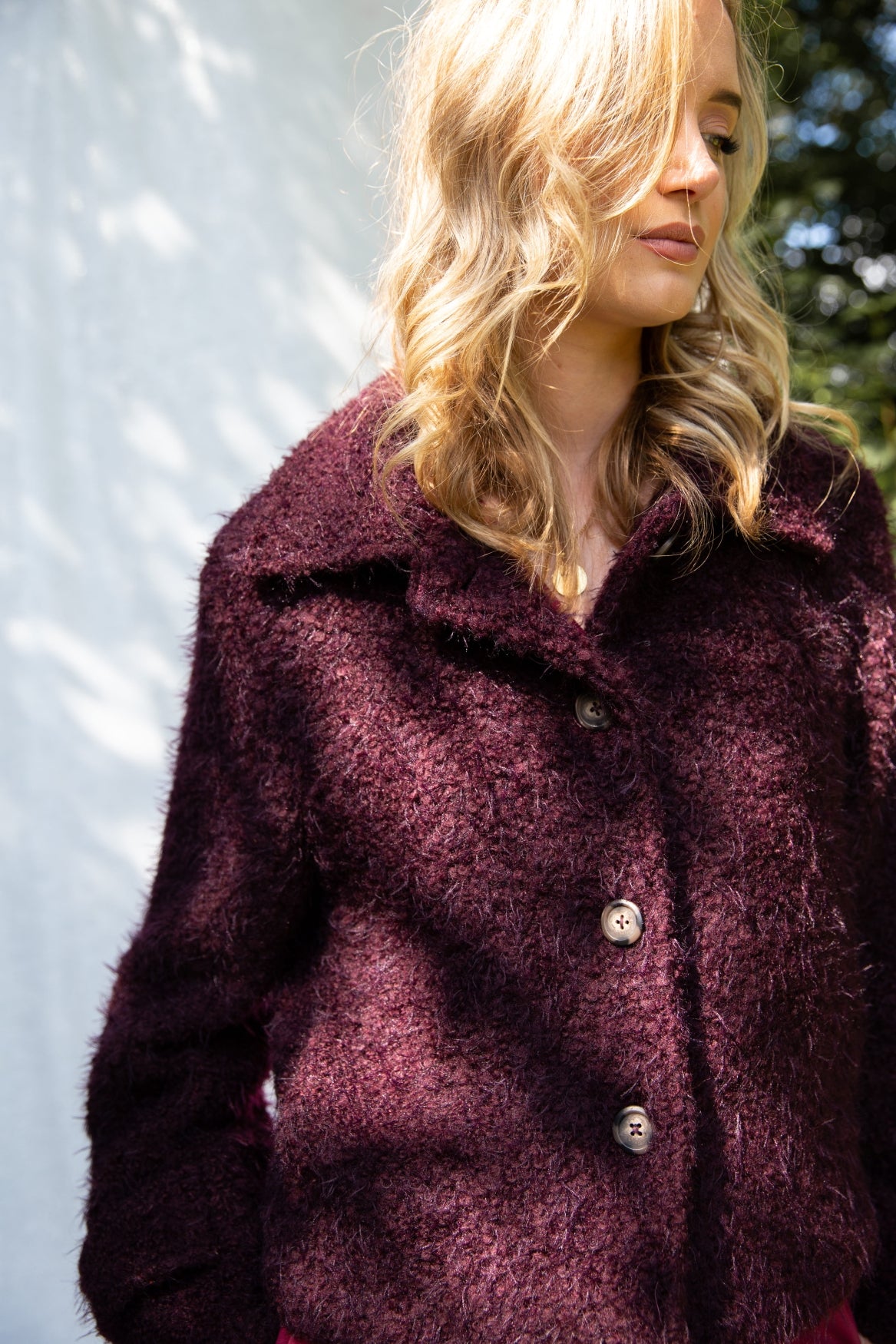 Senna Fancy Teddy | Bordeaux