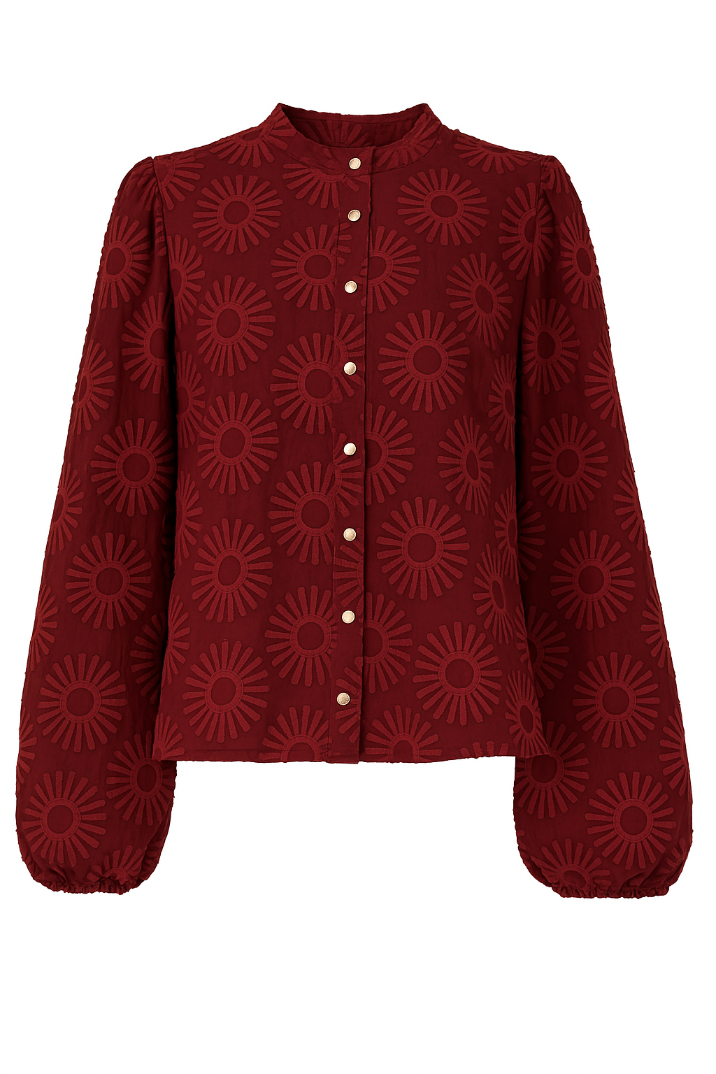 Job Flower Embroidery | Bordeaux