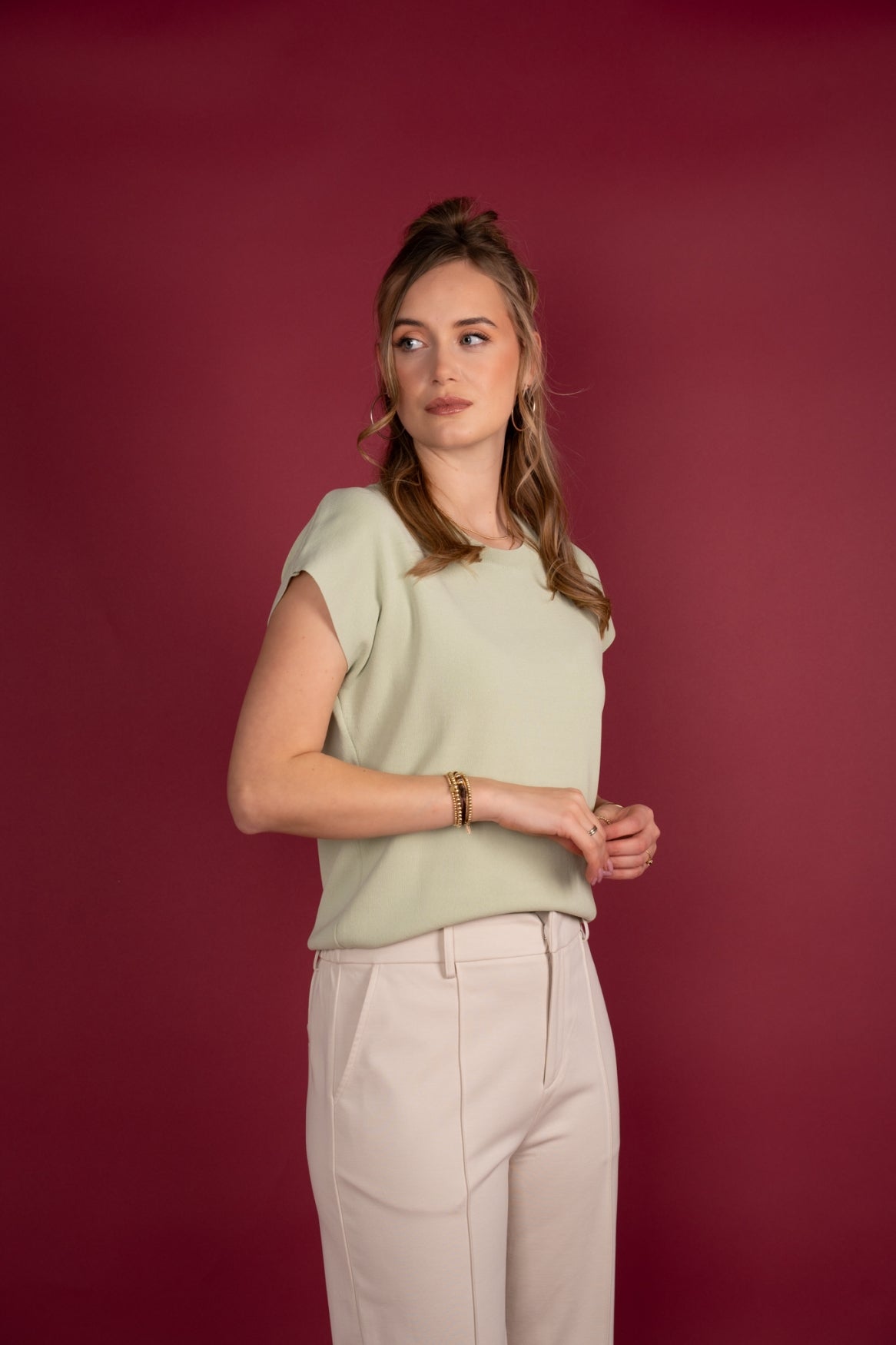 Rinske crepe rib | Mint