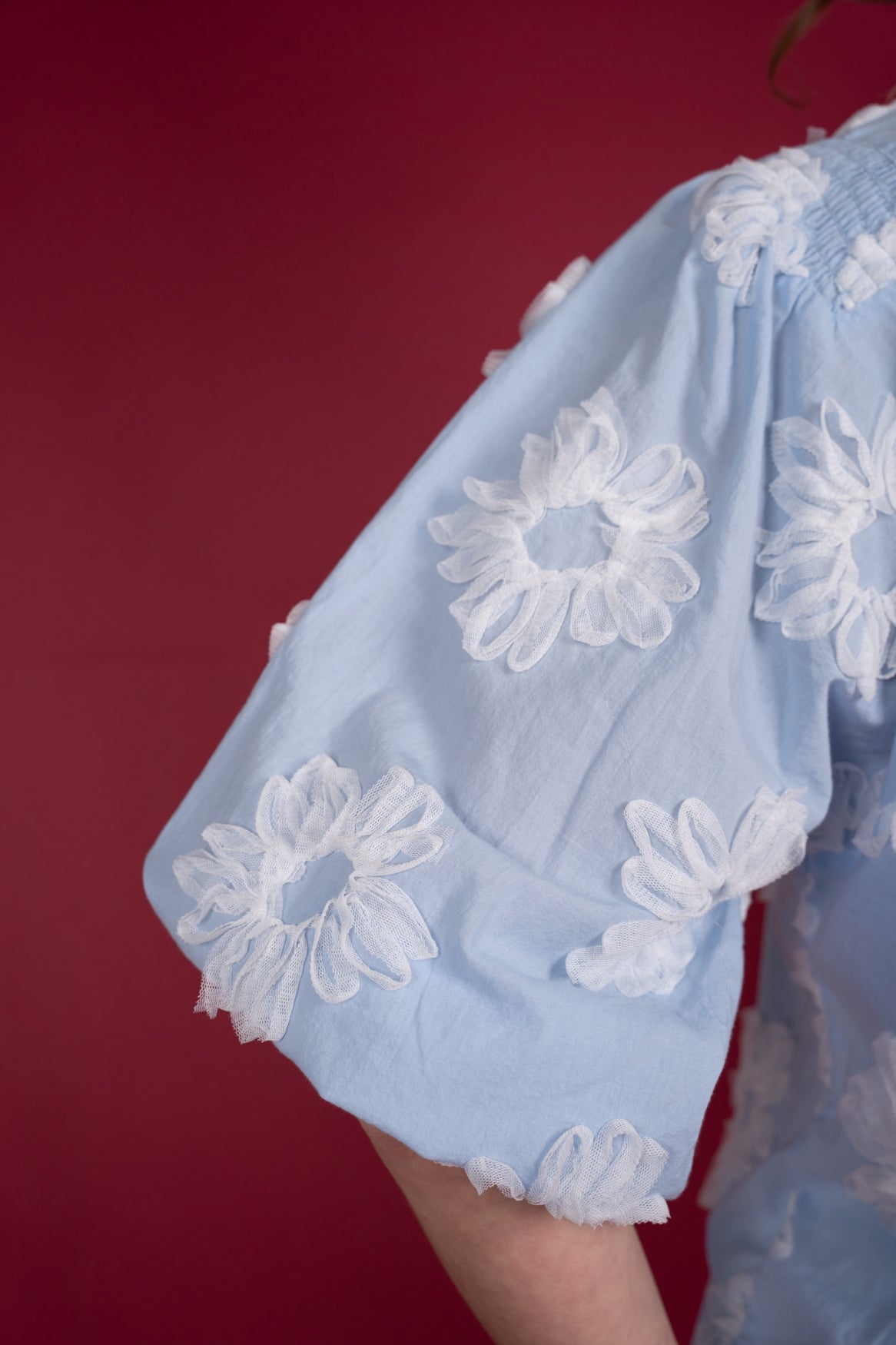 Job Cordella Sun Flower | Bleu