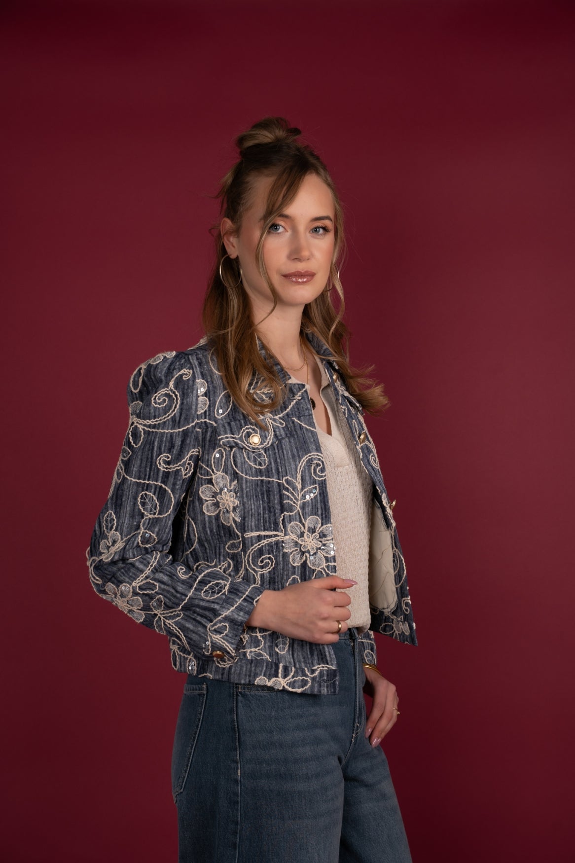 Nina Denim Cordella | Dark Denim