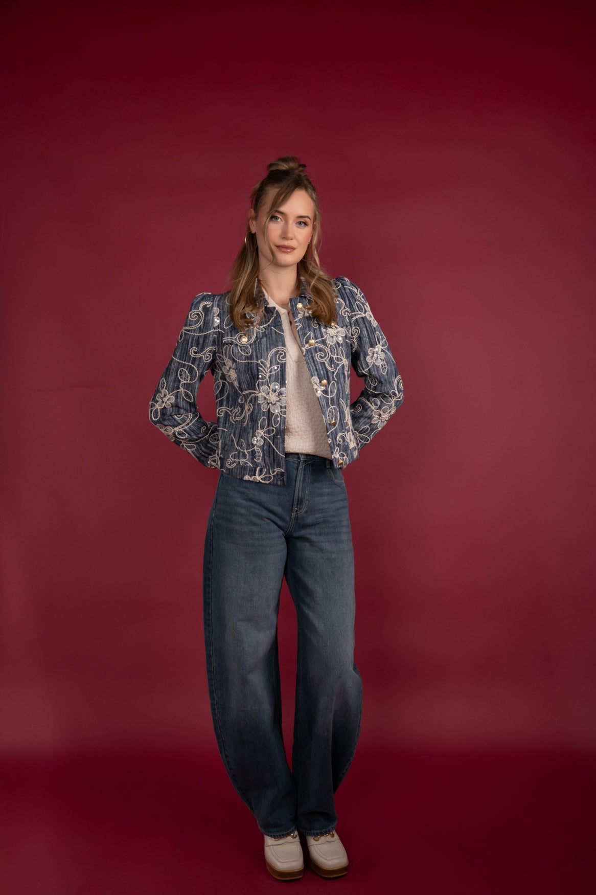 Nina Denim Cordella | Dark Denim