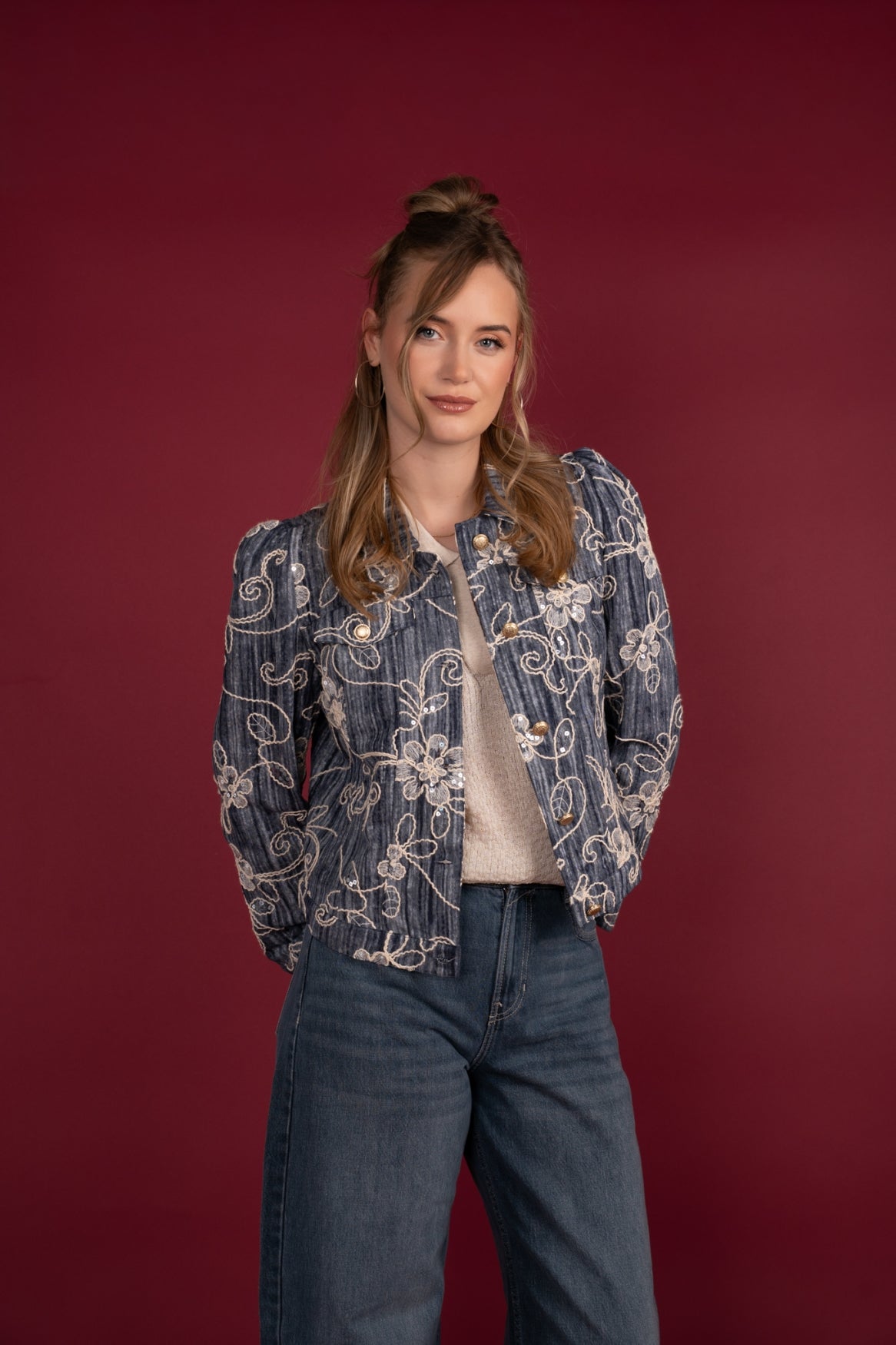 Nina Denim Cordella | Dark Denim