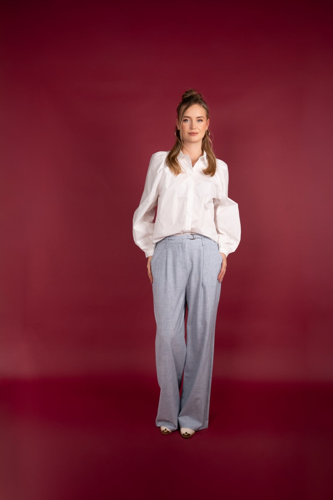 Lexie Poplin | White