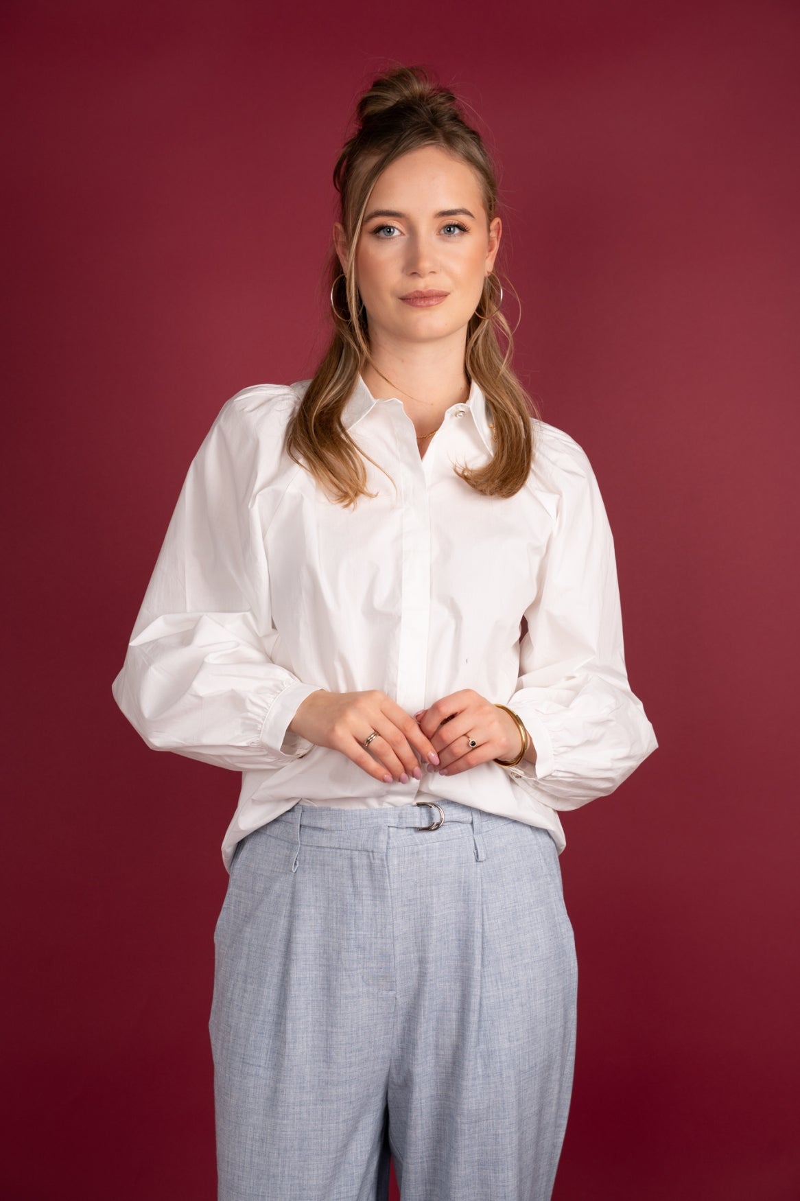 Lexie Poplin | White