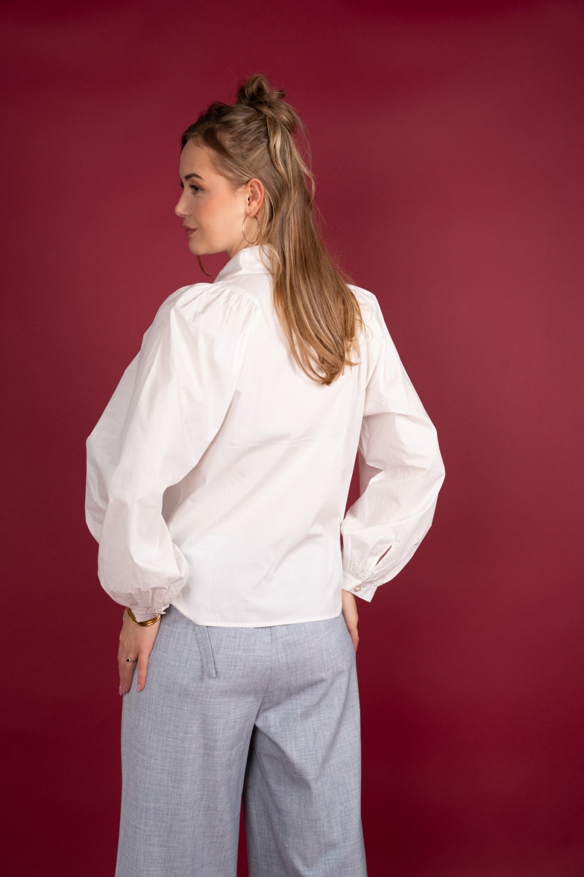 Lexie Poplin | White