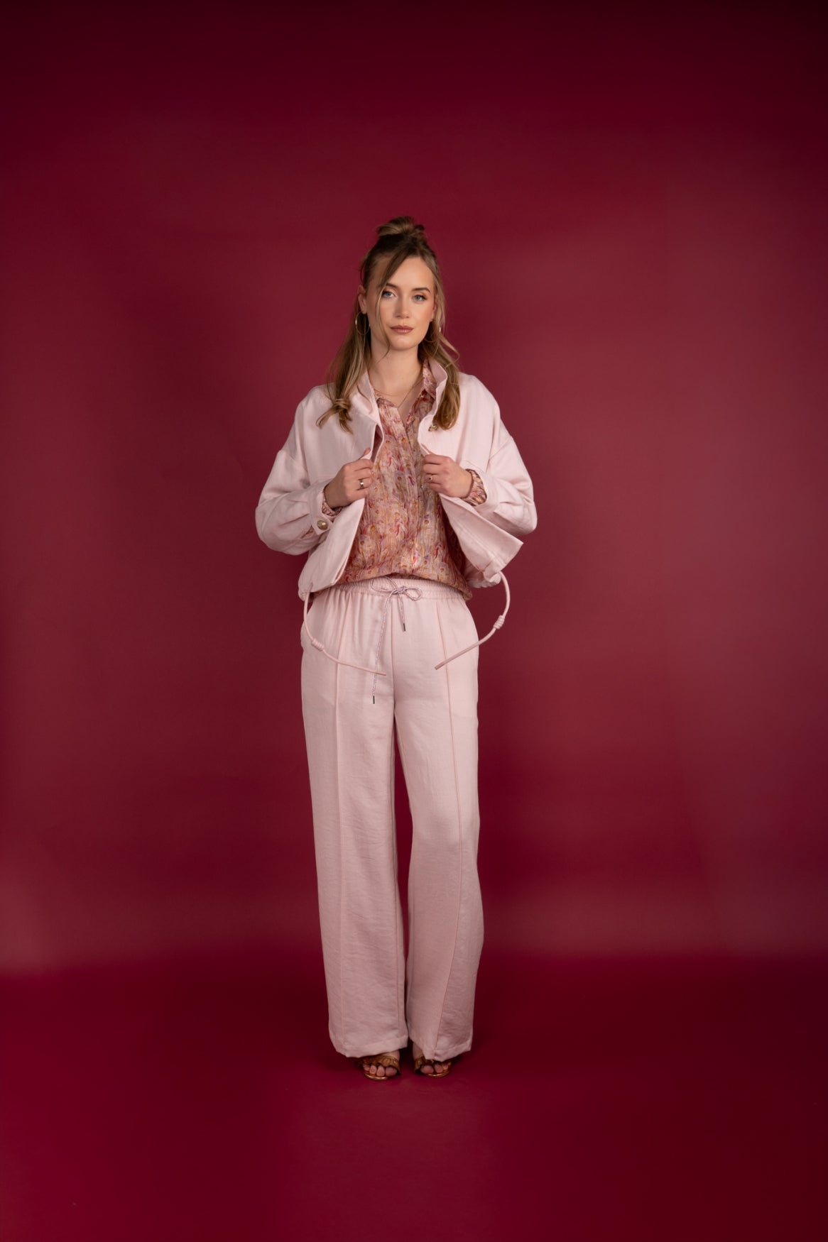 Jasje Cleo Twill | Salmon