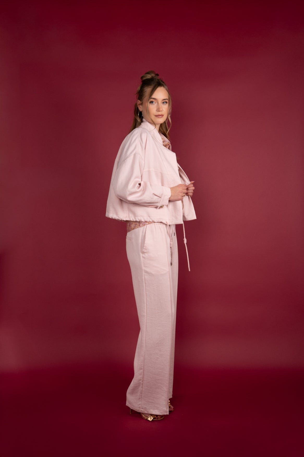 Jasje Cleo Twill | Salmon