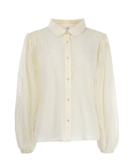 Blouse Job C Dobby Lurex | Off White