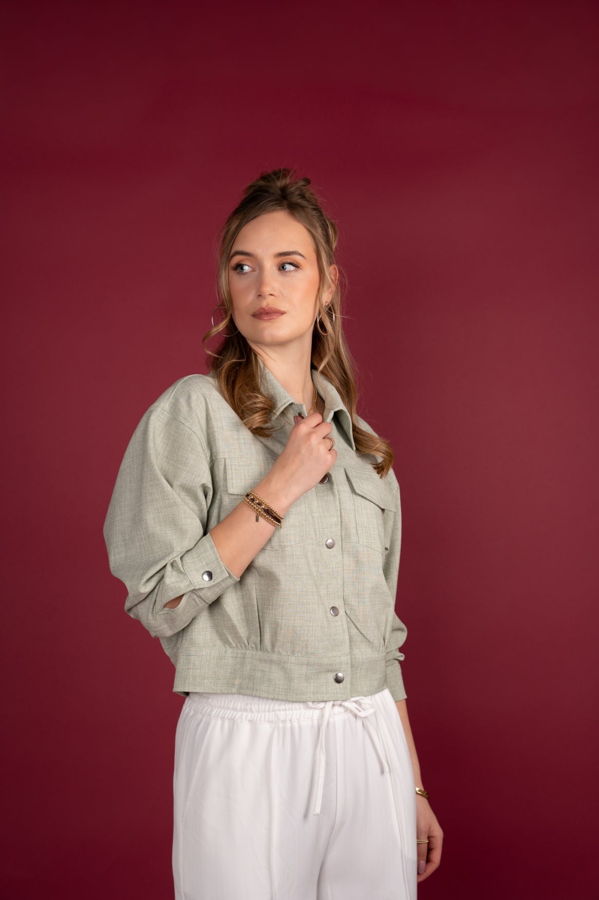 Jasje Demi Melange | Dark Mint