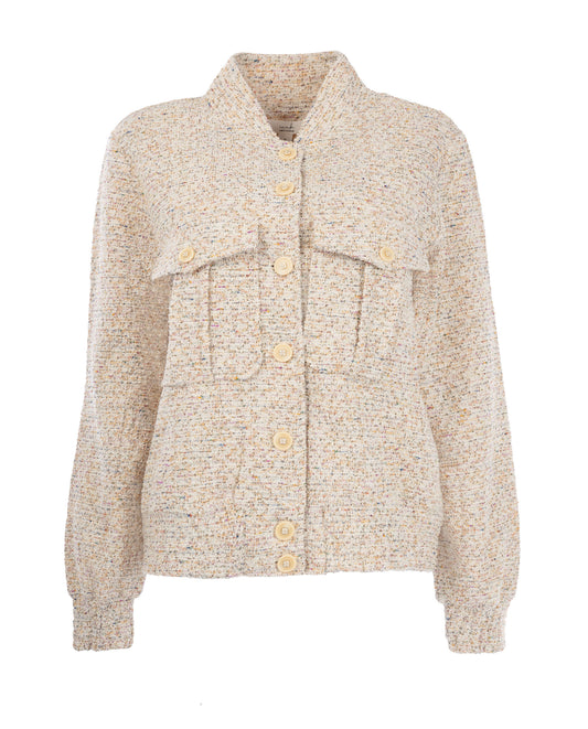 Jasje Cosa Coloured Knitted Jacquard | Colored