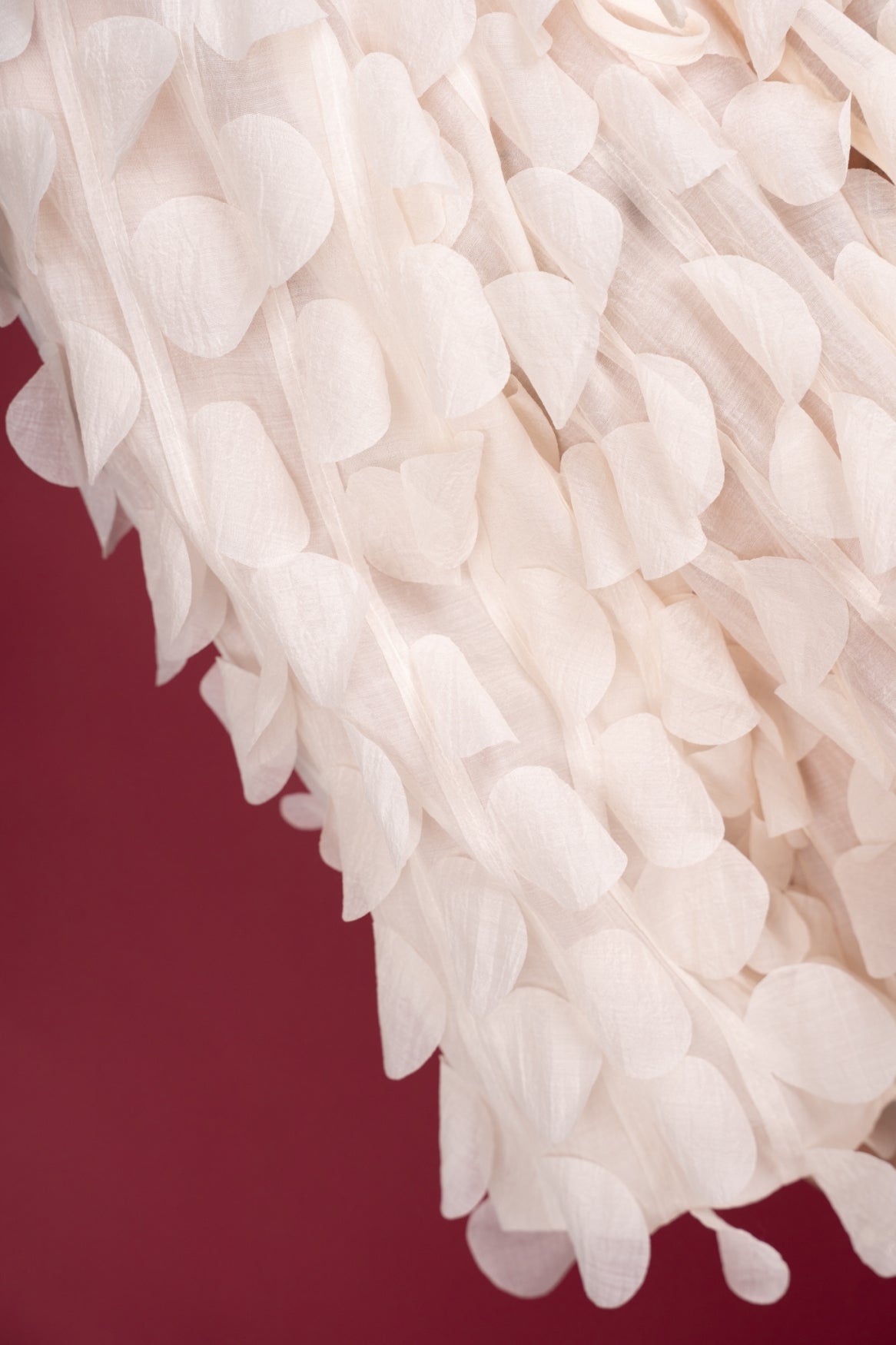 Top Nicci Lasercut Circles | Off White