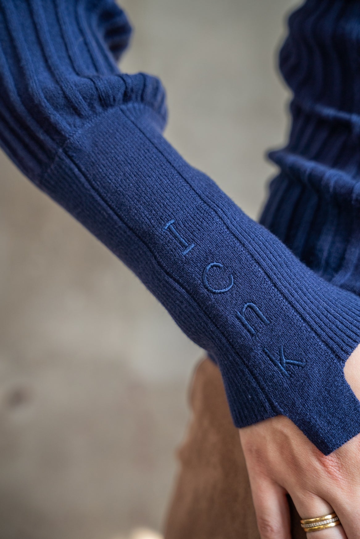 Trui Anury Fine Knit | Navy