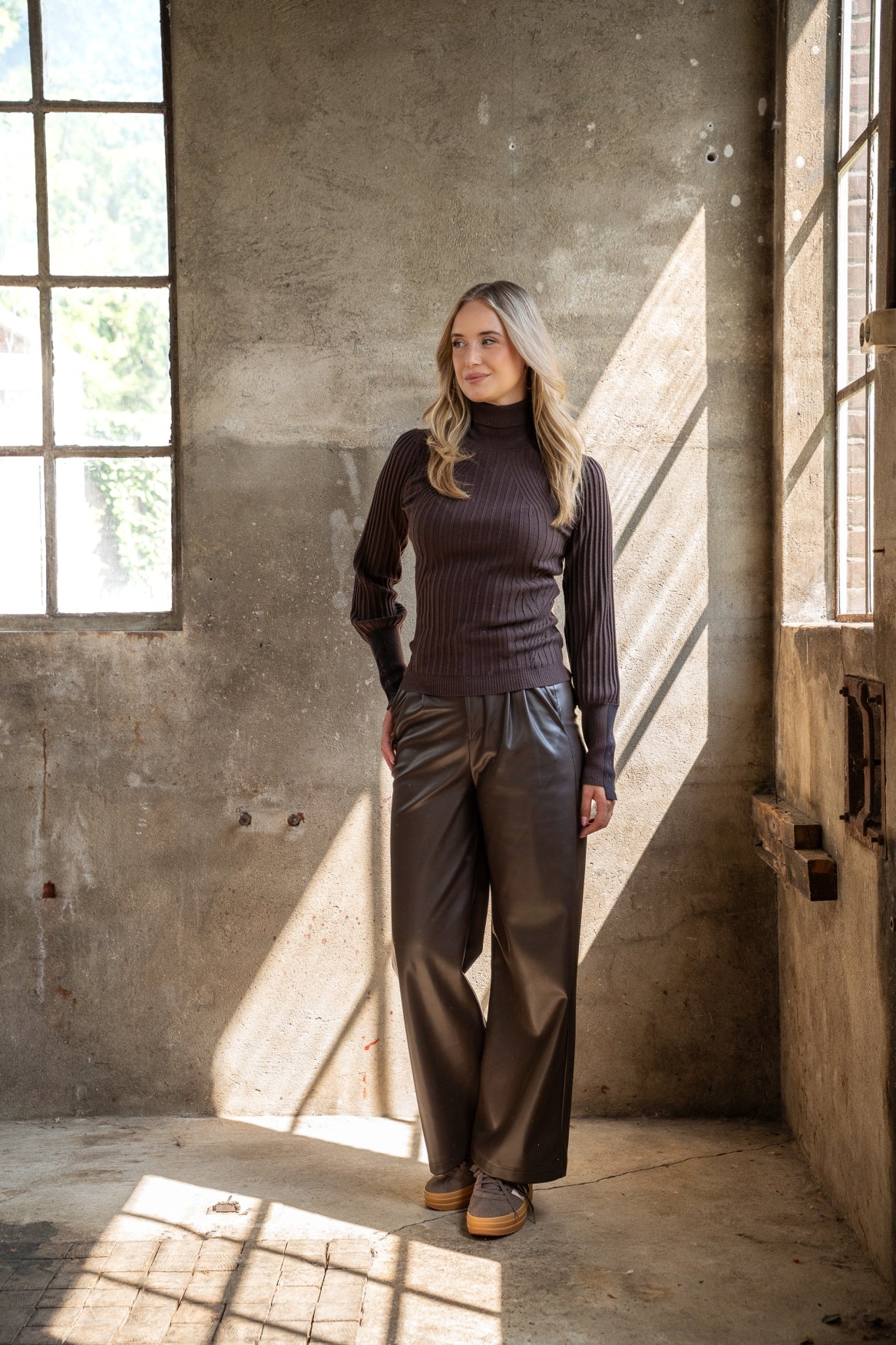 Trui Anury Fine Knit | Brown