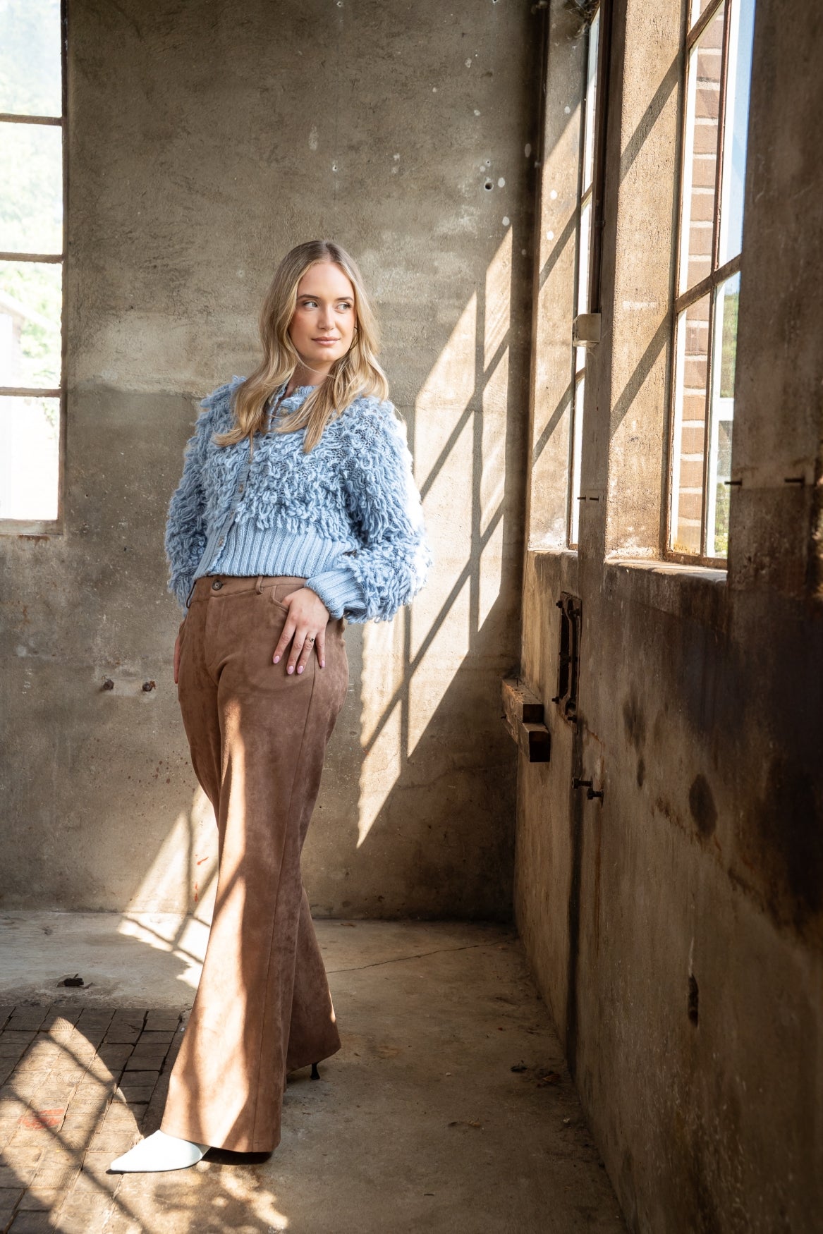Pantalon Sheffield Suedine | Brown