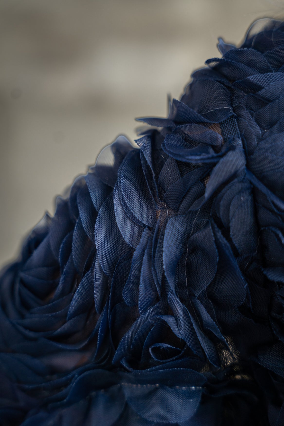 Drava Lasercut Circles | Vintage Indigo
