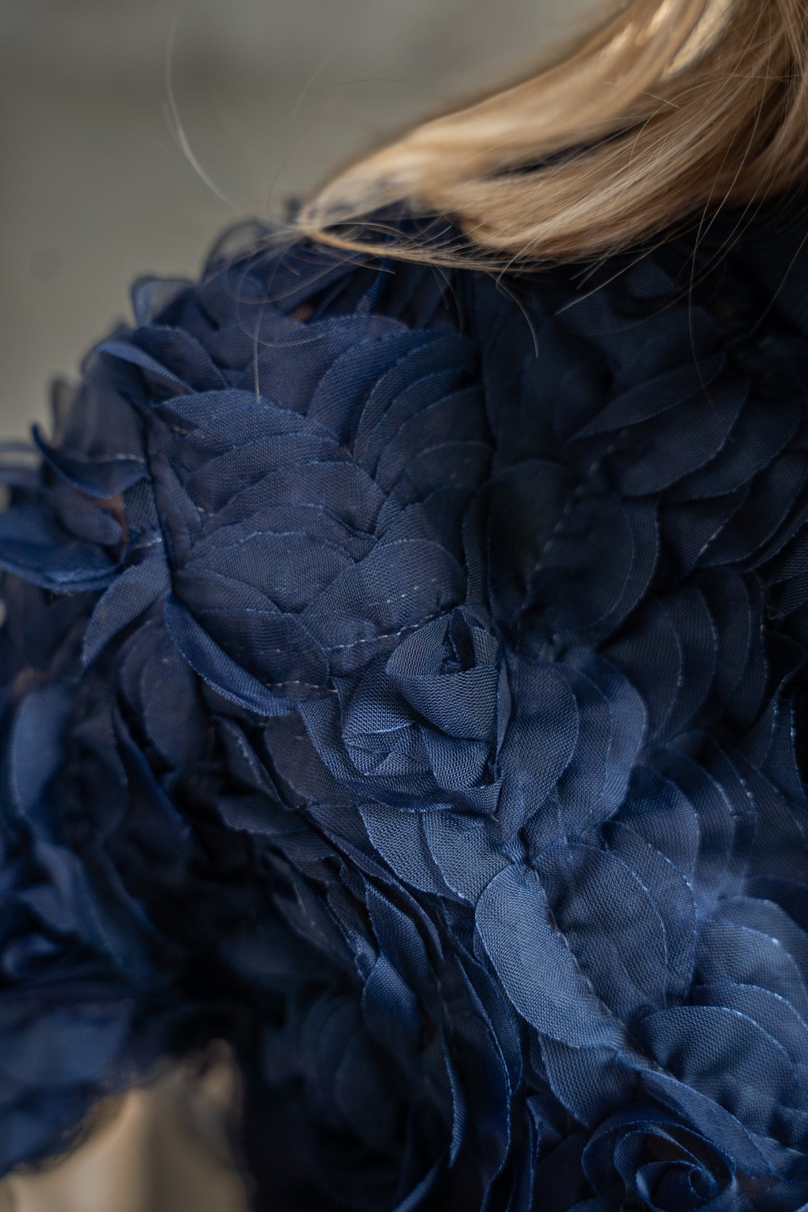 Drava Lasercut Circles | Vintage Indigo