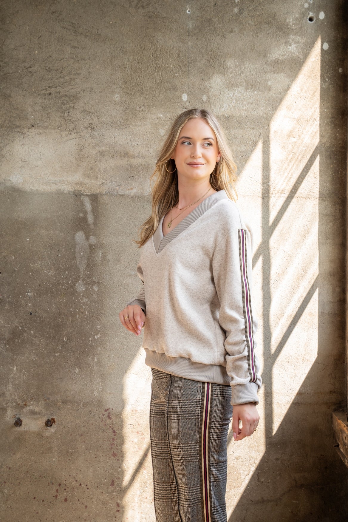 Sweater Moa Brushed Knit | Kit