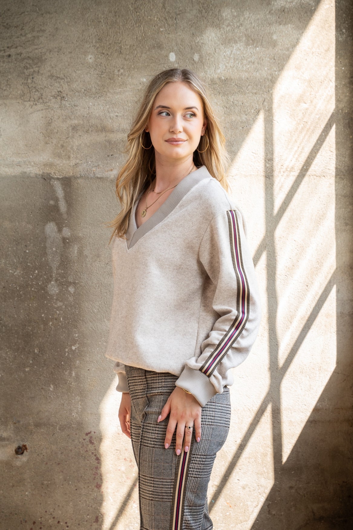Sweater Moa Brushed Knit | Kit