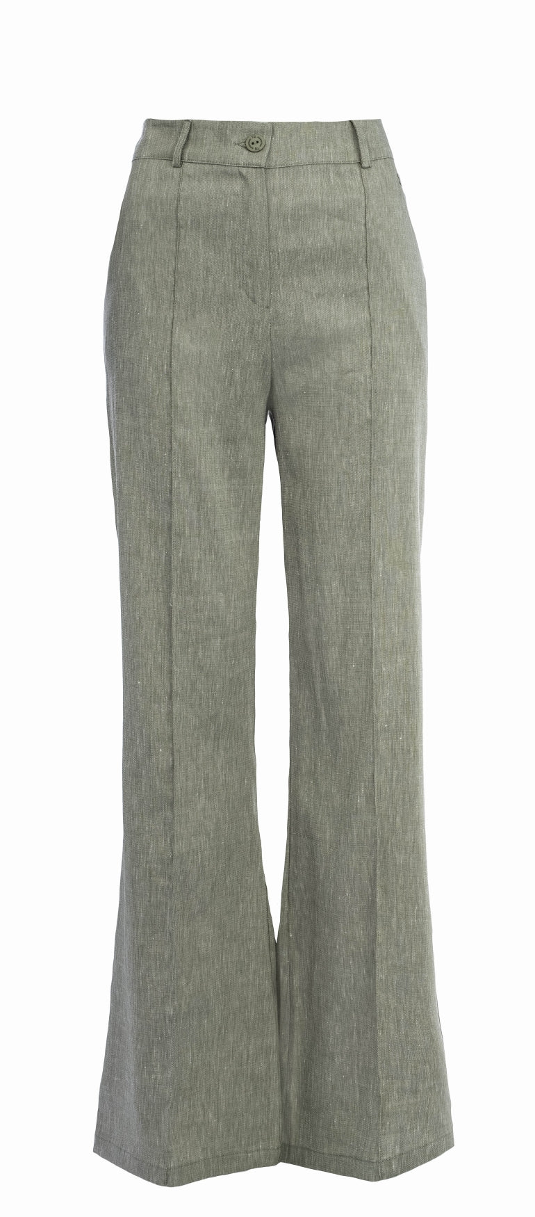 Broek Alex Linnen | Green