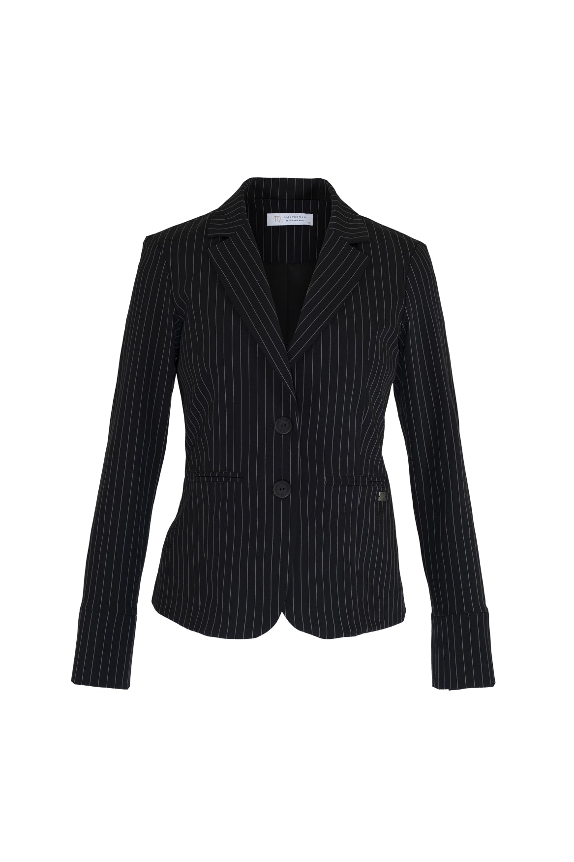 Manja V | Pinstripe Black