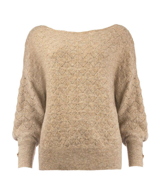 Arlette Ajour | Taupe Melange
