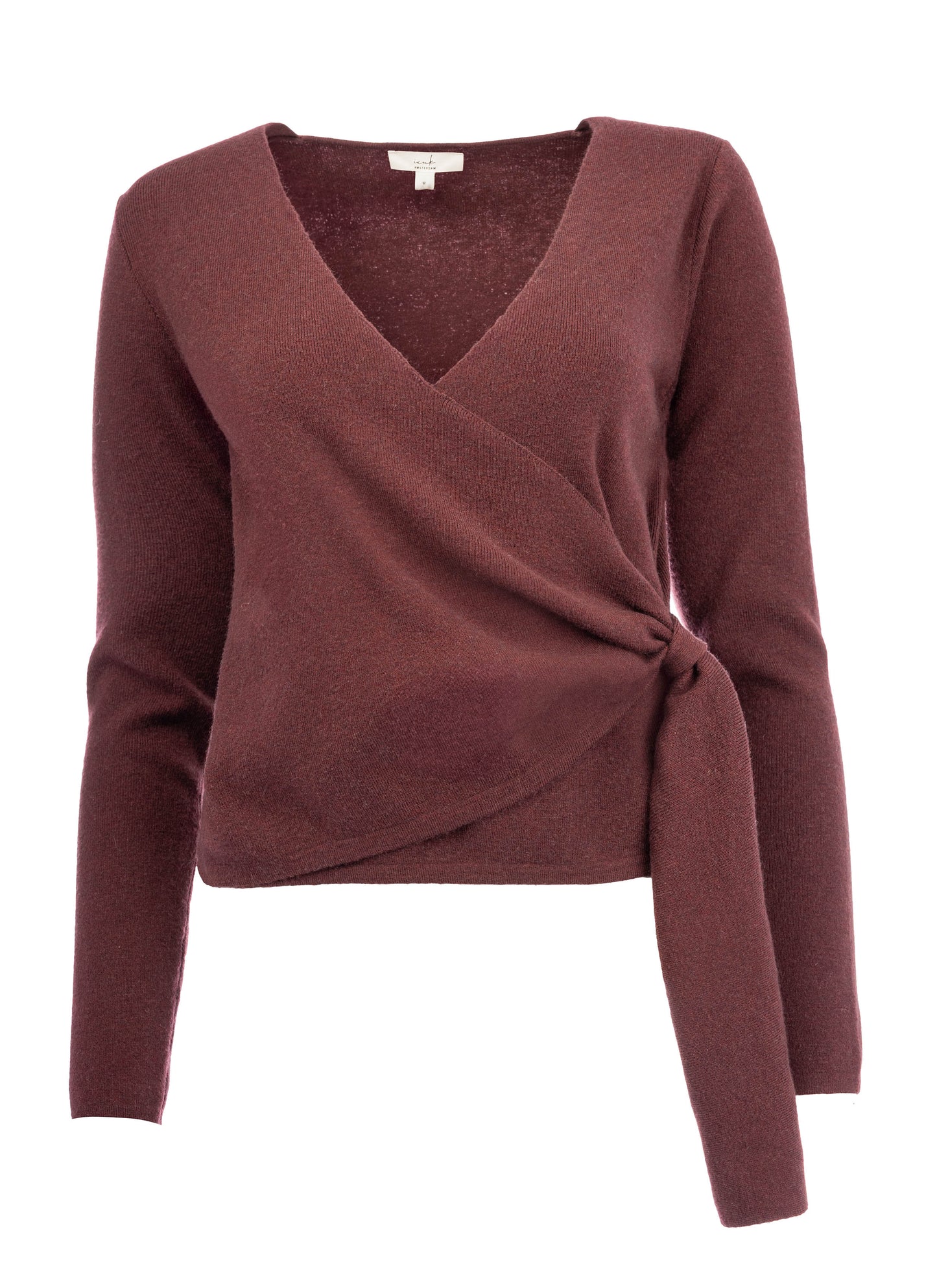 Shelby Pes/Wo Fine rib | Bordeaux melange