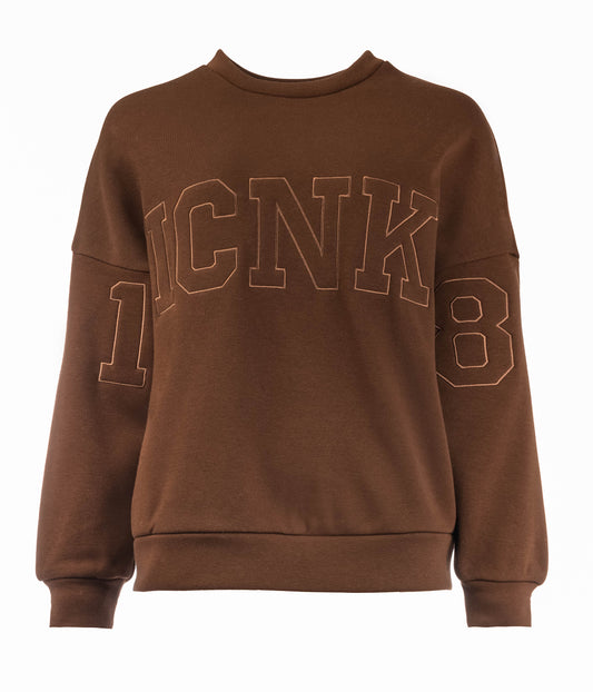 Stien Brushed Fleece | Dark Brown