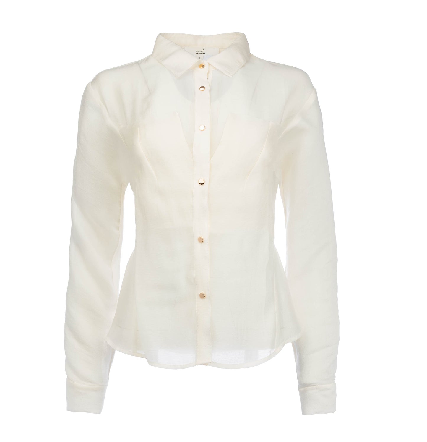 Saphia Transparent crepe | Off White