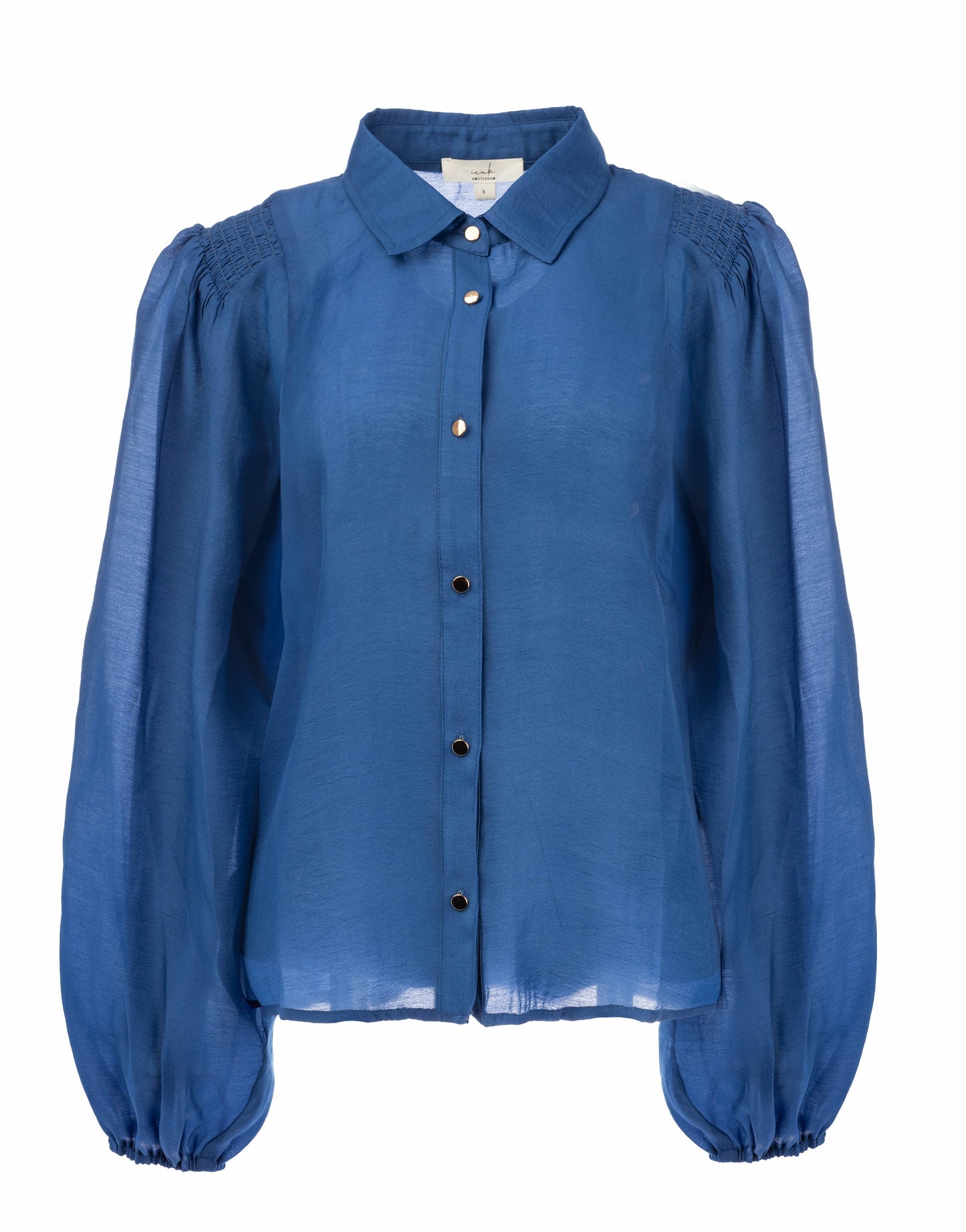 Job Transparent crepe | Jeans Blue