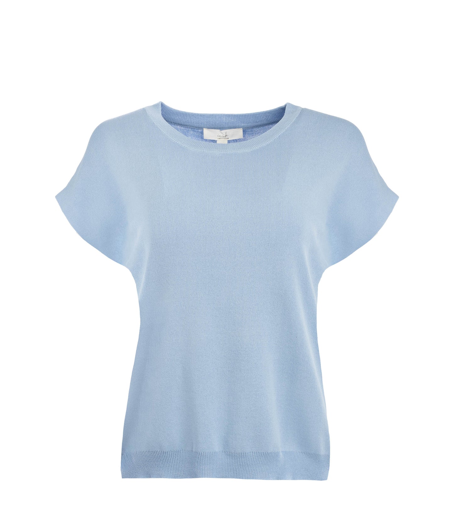 Rinske crepe rib | Jeans Blue