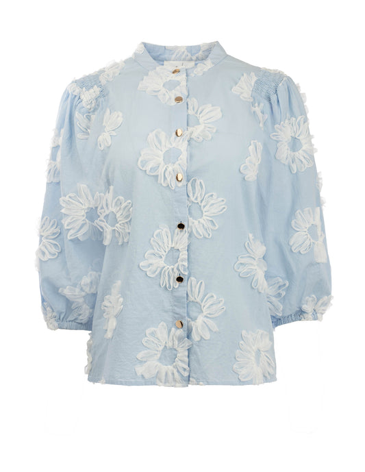 Job Cordella Sun Flower | Bleu