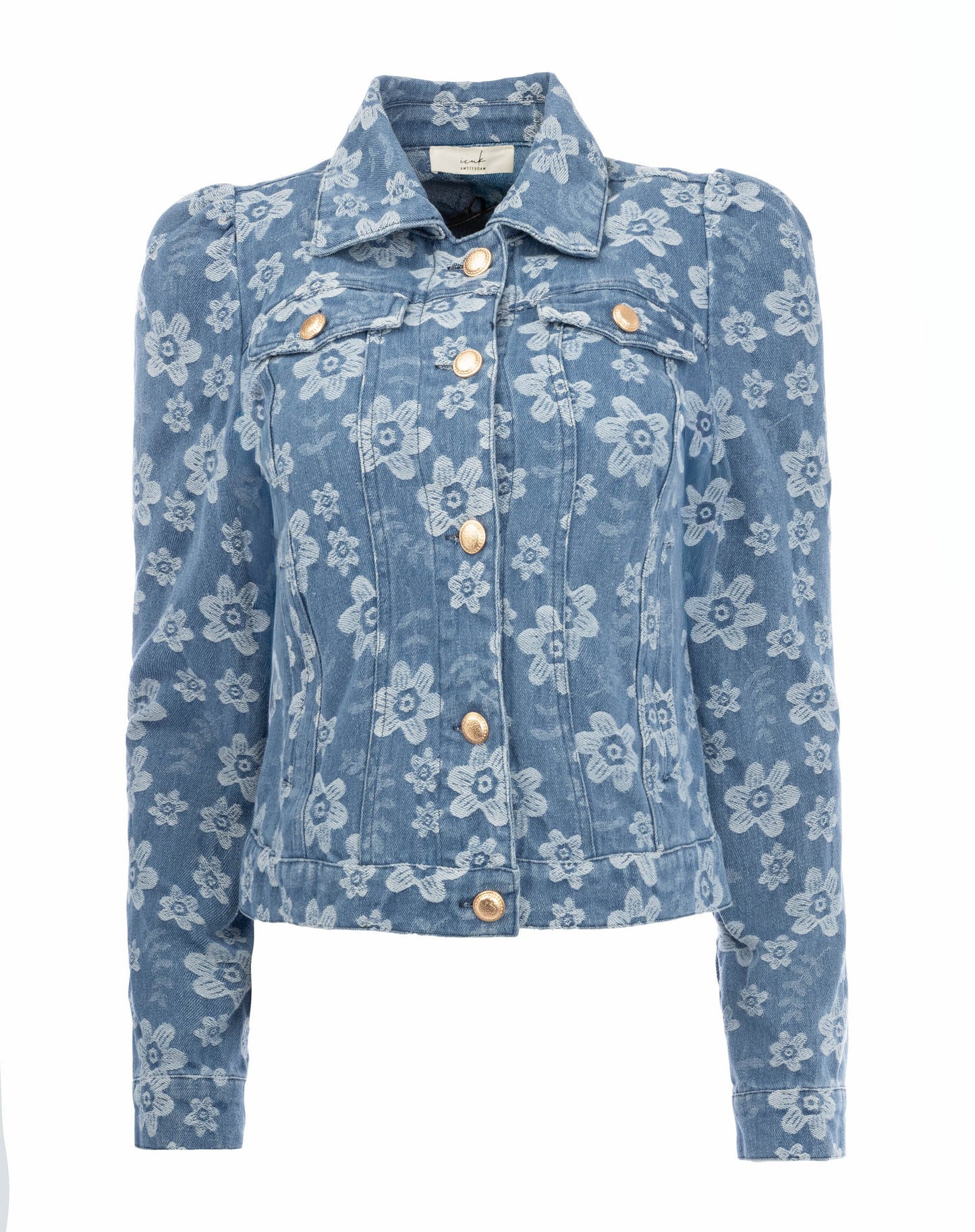 Nina Denim Flower | Denim
