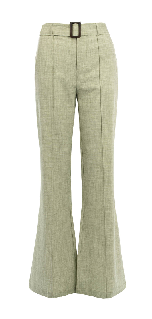 Broek Jedde Melange | Dark Mint