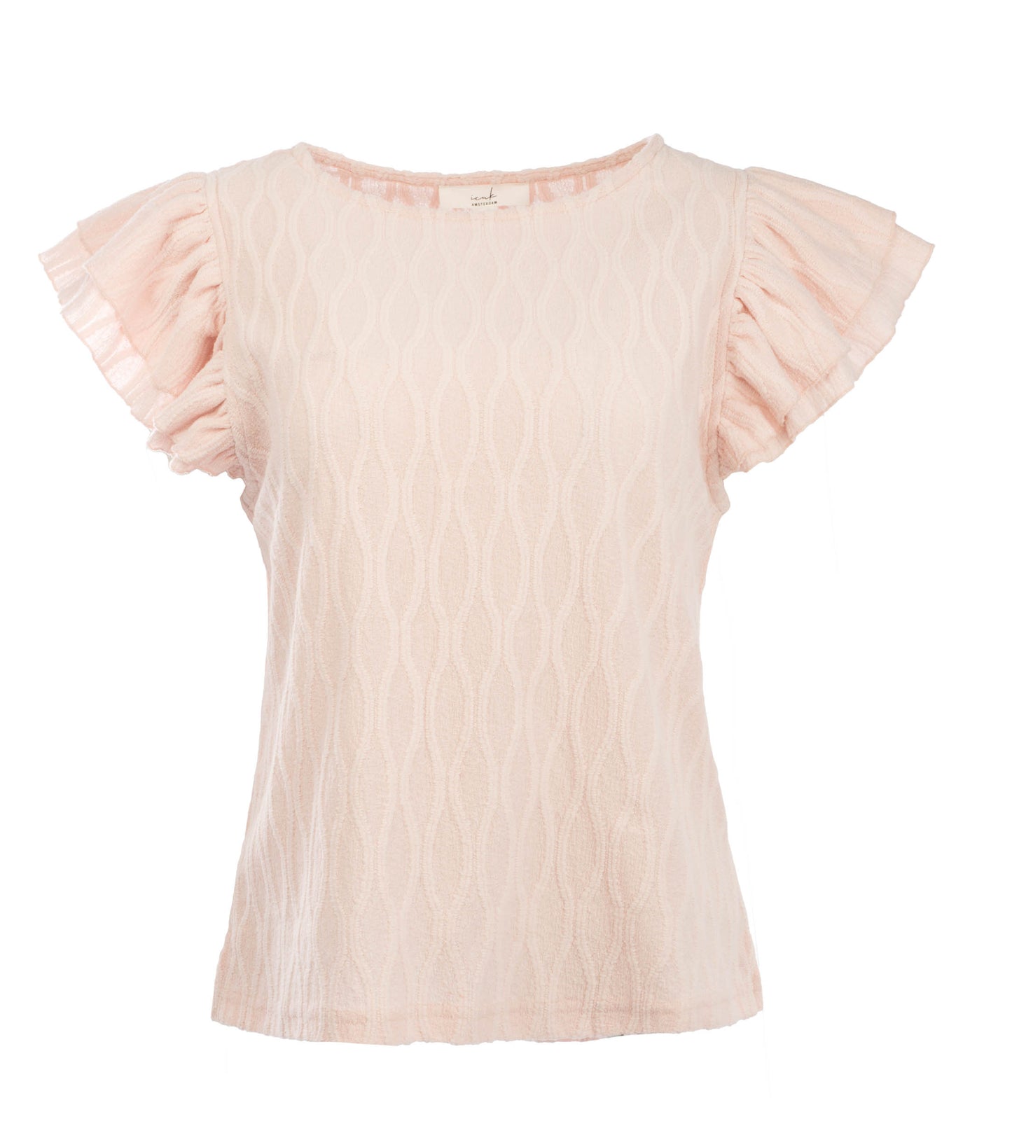 Top Celyna Wave Jacquard | Salmon