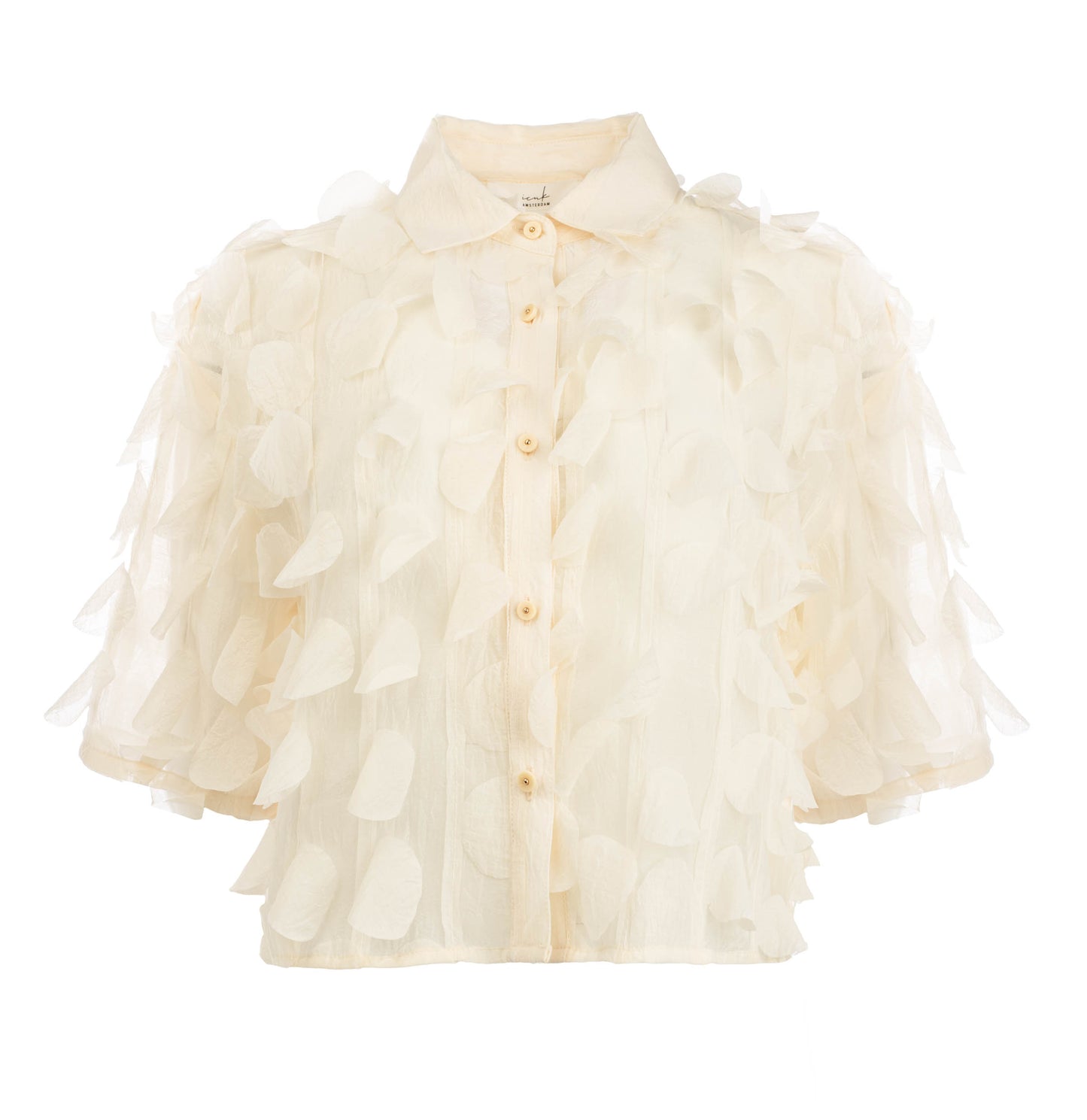 Blouse Nevi Lasercut Circles | Off White