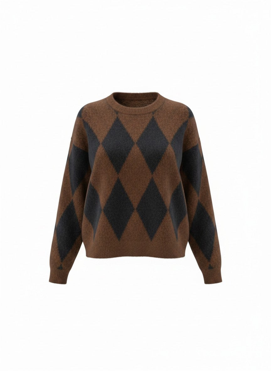 Veloura Argyle | Navy