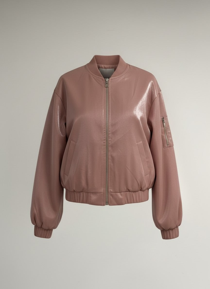 Jack Nanni V Shiny Satin | Light Mauve