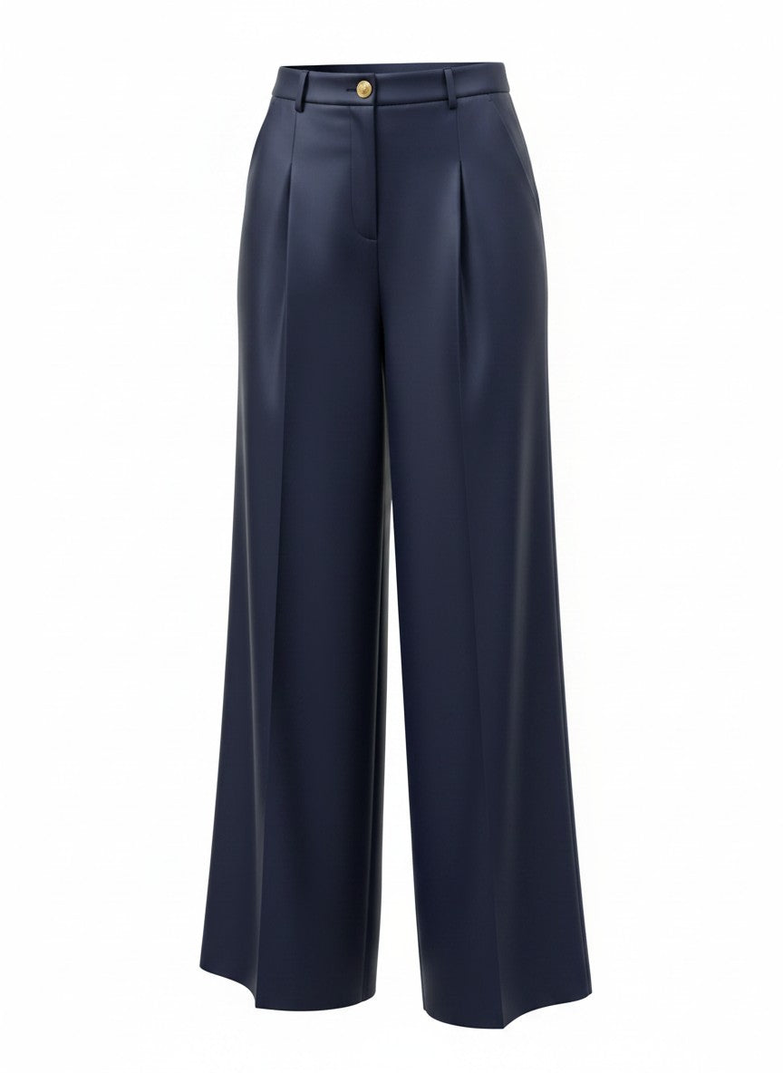 Pantalon Timmy Shiny Satin | Navy
