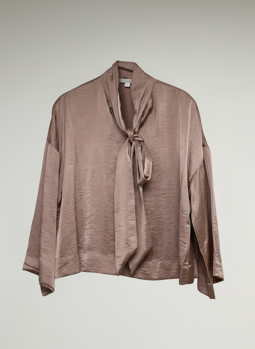 Igor Light Crincle Shiny Satin | Light Mauve