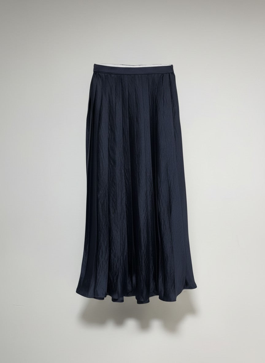 Jonny Light Crincle Shiny Satin | Navy