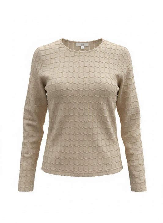 Top Svala Hairy Jacquard Knit | Kit