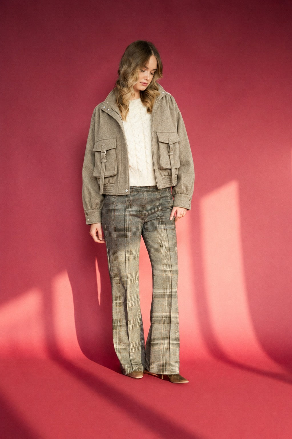 Jas Rosa Heavy Brushed Knit | Kit