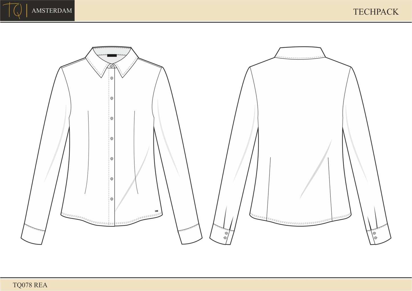 Rea Travel Poplin | White